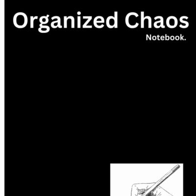 Organized Chaos: Notebook Journal that has a dedicated (organized) spot for you doodles/drawings!