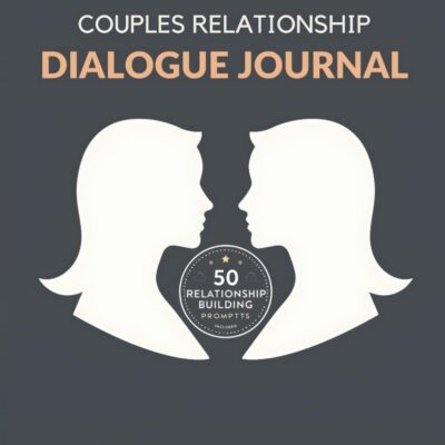 Couples Relationship Dialogue Journal 1: 50 Relationship Building Prompts