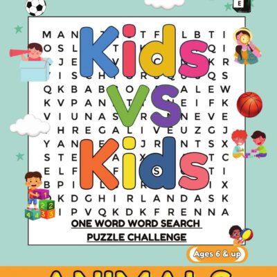 Kids vs Kids Word Search · Animals Vol 1 cover
