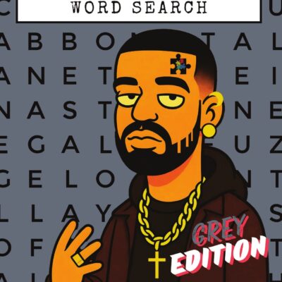 Rappers Word Search · Grey Edition cover