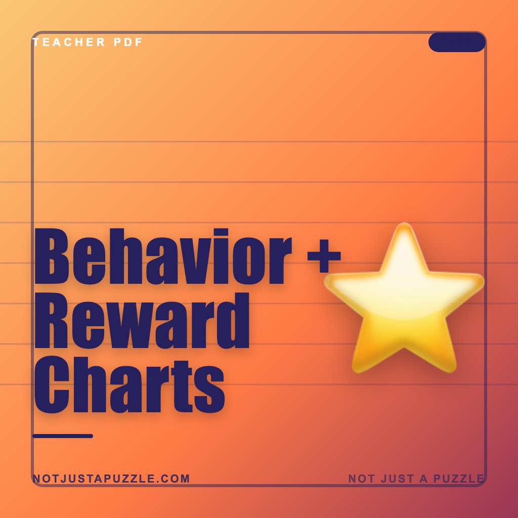 Behavior + Reward Chart Templates Pack