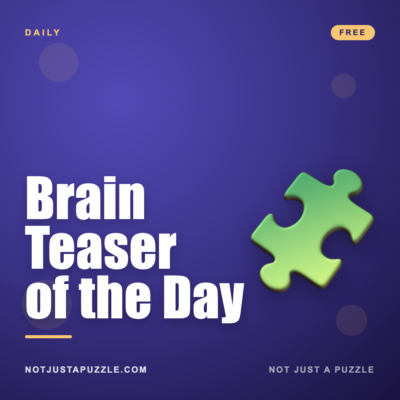 Brain Teaser of the Day