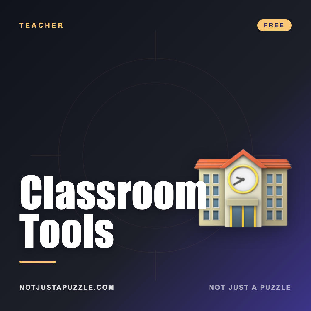 Classroom Tools · Picker + Timer