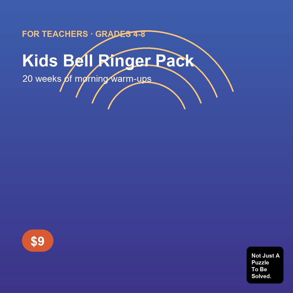 Kids Bell Ringer Trivia Pack (Grades 4-8, PDF)