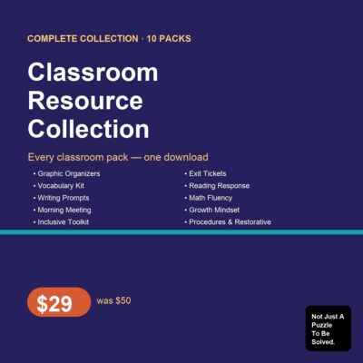 Complete Classroom Resource Collection (10 Packs)