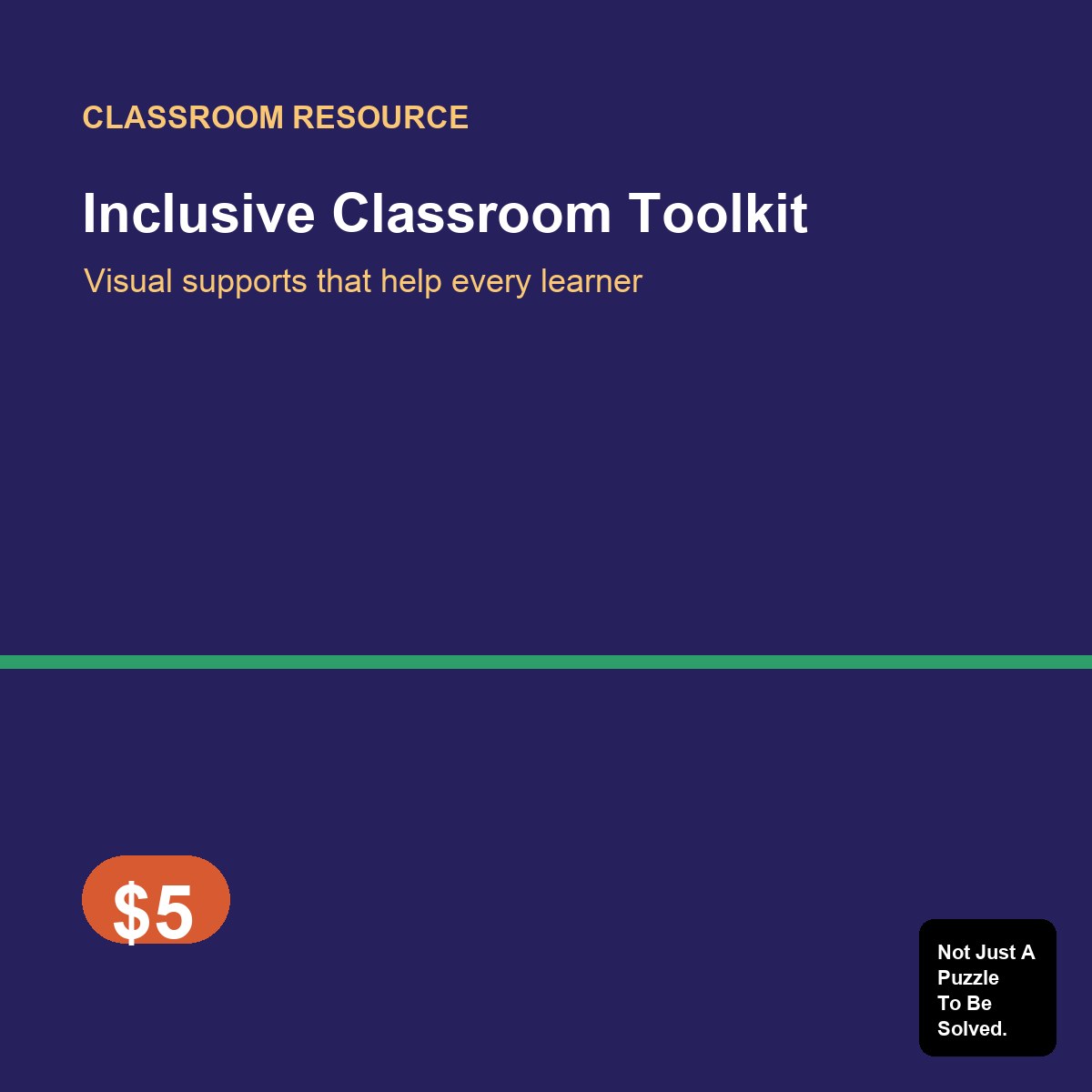 Inclusive Classroom Toolkit (Printable PDF)