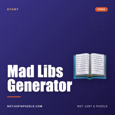 Mad Libs Generator · Free Story Mixer