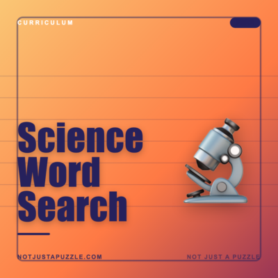 Science Word Search Pack