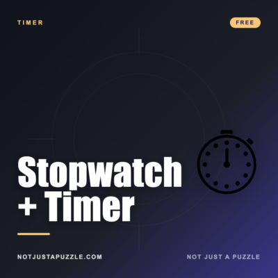 Online Stopwatch + Timer
