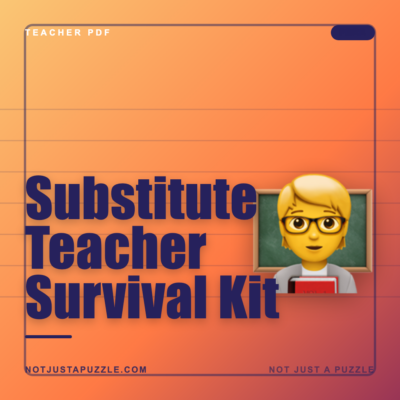 Substitute Teacher Survival Kit