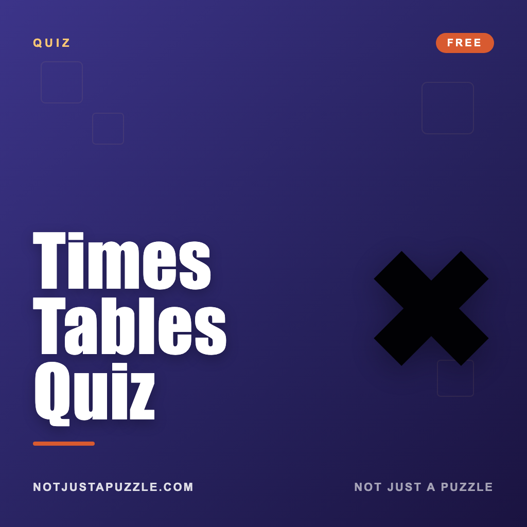 Times Tables Quiz