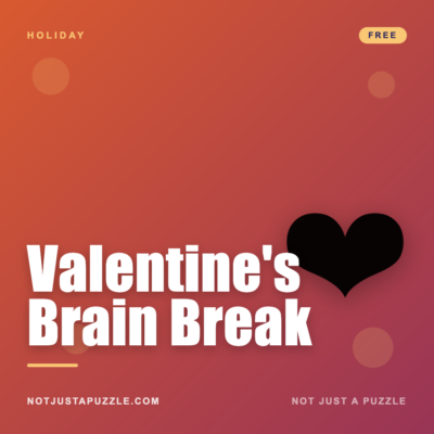 Valentine's Day Brain-Break Pack