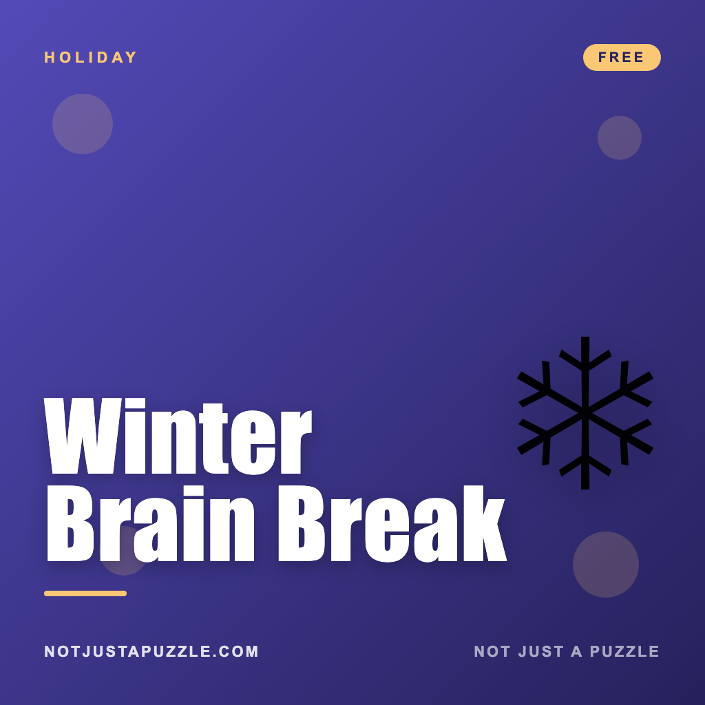 Winter Holiday Brain-Break Pack